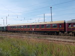 Mit im Störtebekersonderzug,aus Saalfeld,am 23.Juli 2016,ging es für den WRm 75 80 88-70 003-7 nach Bergen/Rügen.