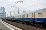 Centralbahnwagen CBB in Essen Hbf, Dezember 2022.