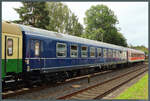Beim Bistrowagen BRDpm 56 80 86-95 132-0 der Intertourex handelt es sich um einen der vier ehemaligen Alex-Treff-Wagen, die 2003 f�r den Allg�u-Express umgebaut wurden.