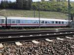 Ein IC Club Wagen steht im Bahnhof Linz am Rhein abgestellt am 24.4.10