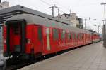 Clubwagen  fr�h  in K�ln Hbf, Februar 2016.