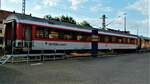 Ein Optima Express Liegewagen im Urlaubsexpress am 07.08.22 in Lörrach Terminal 