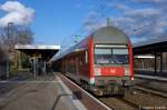 RE1 (RE 69523) von Berlin Wannsee nach Wusterwitz im Brandenburger Hbf.