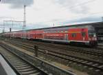 Hier eine RB14 von Berlin Lichtenberg nach Berlin Sch�nefeld Flughafen, dieser Zug stand am 18.6.2011 in Berlin Lichtenberg.