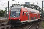 RE9 (RE10914)  Rhein-Sieg-Express  von Siegen nach Aachen Hauptbahnhof erreicht am 4.7.2017 den Kölner Hauptbahnhof. Schublok war 111 116.