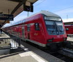 Steuerwagen am Zugende am RE nach Stuttgart. Nürnberg 17.03.2019