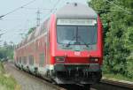 Einer der wenigen planmigen Zge an diesem Tag war der RE4 von Aachen nach Dortmund mit einer 11er am 06.06.2009