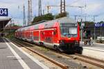 DB Regio Bombardier Doppelstocksteuerwagen am 29.08.26 in Hanau Hbf 