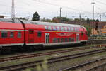 D-WFL 50 80 80-35 362-8 DABpbzfa 762.0 als RE 4454 nach Bremerhaven-Lehe, am 13.10.2026 in Osnabr�ck Hbf. Standort: Hamburger Stra�e.