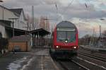 RE9 nach Aachen mit einem 761.2 Steuerwagen an der spitze bei der Einfahrt in Eschweiler Hbf, ab Fahrplanwechsel Dez.