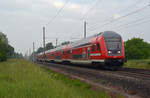 An den Wochenenden verkehrt am Morgen der RE 50606 von Halle(S) nach Berlin Hbf.