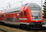  Caspar David Friedrich  - Taufname auf Steuerwagen - DB Regio - Bf Anklam / 27.10.2021 / Zug der Linie RE 3