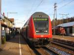 RE 4712 mit Schublok 146 232-4 im Bahnhof St.Georgen(Schwarzw).