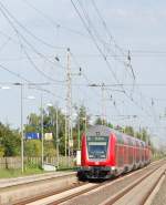 RE 14014 von Braunschweig nach Rheine konnte am 6.8.09 bei der Durchfahrt des Bahnhofes Dedensen/Gmmer abgelichtet werden.