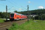 Die wohl schnste Stelle an der Strecke Neckarelz-Osterburken gibt es zwischen den Stationen Dallau und Neckarburken.