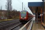 RE4 (RE 37309) von Rathenow nach Jterbog in Berlin Jungfernheide.