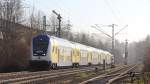 DbZ-D 92783 (Konstanz Karlsruhe Hbf) mit Schublok 146 541-8 in Villingen 21.11.12