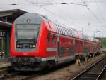 DBpzfa 766.1 als RE 93259 von Rostock Hbf nach Oranienburg kurz vor der Ausfahrt im Rostocker Hbf.Grund Baustelle zwischen Oranienburg und Berlin-Gesundbrunnen.20.06.2015
