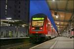 RE99 (RE 4673)  Main-Sieg-Express  wird auf Gleis 2 f�r die Fahrt von Siegen �ber Haiger und Dillenburg nach Frankfurt/Main Hbf bereitgestellt.
