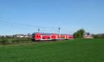 RE 21419 L�beck Hbf - Hamburg Hbf kurz nach der Ausfahrt aus Reinfeld (Holst.) Richtung Bad Oldesloe am 20.04.09. 