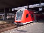 763.6 Steuerwagen am Ende des RE 3 nach Hamm(Westf) im Mrz 2006 in Dsseldorf Hbf