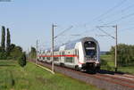 IC 2281/RE 52281 (Stuttgart Hbf-Singen(Htw)) mit Schublok 146 557-4 bei Gäufelden 2.6.19