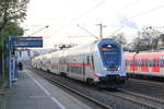 Führender IC2-Steuerwagen am IC Karlsruhe-Nürnberg in Stuttgart-Sommerrain am 30.11.2019.