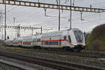 IC Steerwagen 50 80 86-81 915-0 durchfährt am 19.02.2026 den Bahnhof Pratteln.