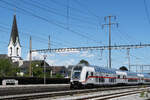 IC Steuerwagen 50 80 86-81 912-7 der DB durchf�hrt am 10.07.2026 den Bahnhof Kaiseraugst.