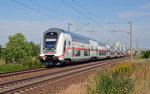 Wegen Bauarbeiten auf der Strecke Halle-Magdeburg wurde der Fernverkehr ab Leipzig über Bitterfeld und Dessau nach Magdeburg geführt.