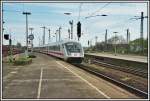 Moses fhrt Bahn! Ein InterCity fhrt in den Bahnhof Hamm (Westf) ein.