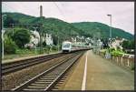 InterCity 2013 von Leipzig nach Oberstdorf. Aufgenommen bei der Duchfahrt in Boppard im Sommer 2006