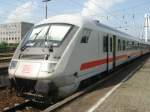 Der Steuerwagen des InterCity 2497 im Bahnhof Ludwigshafen (Rhein) Hbf. Aufgenommen am 25.05.07