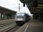 IC Steuerwagen steht in Braunschweig HBF und fhrt gleich weiter nach Leipzig HBF