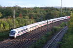 IC 2392 bei S-Stammheim 🧰 DB 🚝 IC 2392 Stuttgart - Frankfurt (Main) 🚩 Bahnstrecke KBS 770 (Residenzbahn) 🕓 6.10.2020 | 17:41 Uhr