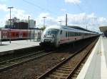 Steuerwagen voraus des IC 2116 nach Ostseebad Binz.(12.08.2007) 