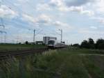 Ein IC2113 von Hamburg-Altona nach Stuttgart Hbf.Dieser Zug wurde wegen Bauarbeiten ber Gro-Gerau umgeleitet.Am 14.06.08 bei der durchfahrt in Lampertheim.