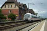 Diesem IC-Steuerwagen fehlt wohl etwas... und durch die schwarze Platte fllt auch kaum auf, was... :) Aufgenommen am 30.05.2010 in Eichenberg.