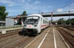 Ein IC-Steuerwagen Bauart Bimdzf 271.2 in Villingen am 14.08.2011