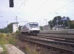 Ein IC von Kassel nach Dsseldorf Hbf bei der einfahrt am 30.07.2006 bei Altenbeken.