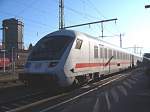 InterCity 2068 von Karlsruhe HBF nach Nrnberg HBF mit Halt im Bahnhof Aalen. Gezogen wurde dieser Zug am 27.12.06 mal wieder von einer  Unsere-Zge-schonen-die-Umwelt-Unsere-Preies-schonen-Ihren-Geldbeutel-Lok , der BR 101 011-5.