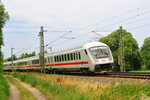 IC 2387 von Berlin-Gesundbrunnen nach Leipzig Hbf, kurz hinter Delitzsch am 08.07.2016.