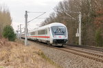 IC 1970 von Heidelberg Hbf nach Stralsund Hbf in Nennhausen und geschoben hatte die 101 003-2.