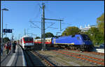 HanseSail 2026: Die Sonderz�ge DZ 338 Warnem�nde - G�ttingen (mit IC-Steuerwagen D-DB 51 80 80-95 259-2 Bimmdzf  Mach's gut im DB Museum - Bimmdzf 287 / Abschiedsfahrt Drehfaltt�r - 21.02.2024  & DB