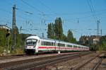 IC von Mnchen Hbf nach Salzburg am 01.08.2010 bei der Durchfahrt durch Mnchen Heimeranplatz.