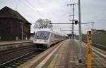 IC Steuerwagen am 19.11.10 in Lehrte.