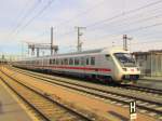 IC 1952 von Dresden Hbf nach Kln Hbf, am 14.04.2013 bei der Einfahrt in Erfurt Hbf.