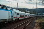 DB ICE-L Talgo (ICE1549 Köln-Berlin) in Wuppertal, Januar 2026.