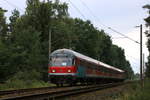 RB 65 nach Münster Hbf am 8.8.17 bei Rheine-Mesum.