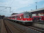 Am 27.7.2008 konnte ich diesen werbe Karlsruher Steuerwagen in Schorndorf ablichten 